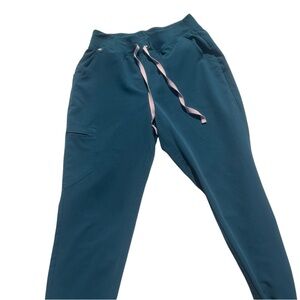FIGS Zamora Jogger Scrub Pants | Teal | Women’s Medium